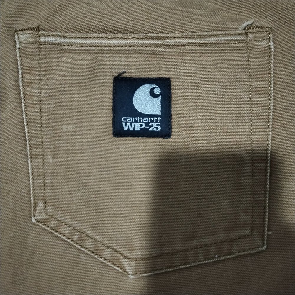 Carhartt WIP Jeans Men 33x32 (34x31) Tan Brown Klondike XXV 25 Years Anniversary - Picture 15 of 16
